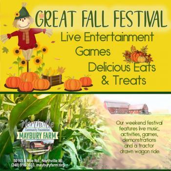 Great Fall Festival Maybury Farm Northville Michigan 48168